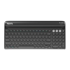 کیبورد بی سیم TSCO مدل TK 7322 BT - مشکی