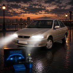 هدلایت h4 مدل MZM تورنادو مناسب نور پایین دوو سیلو کد HL268