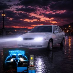 هدلایت h4 مدل MZM تورنادو مناسب نور بالا دوو سیلو کد HL236