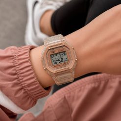 Alternative view of ساعت کاسیو مردانه زنانه بند شفاف سری جی شاک G-Shock مسی کد WF-014266