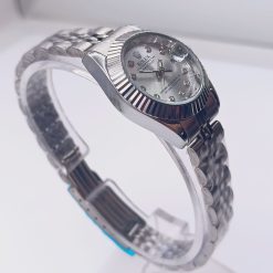 ساعت rolex زنانه دیت جاست نقرهای_سیلور (e) کد 0023A-8504 - تصویر 10