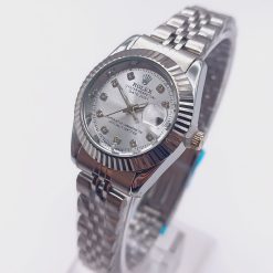ساعت rolex زنانه دیت جاست نقرهای_سیلور (e) کد 0023A-8504 - تصویر 13