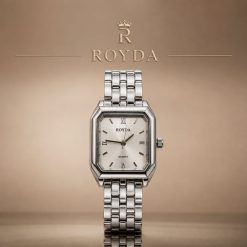 ساعت کلاسیک زنانه رویدا مدل رویال ROYAL نقرهای کد XRN-14009