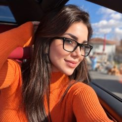 عینک طبی زنانه Vito Martin مشکی کد GL186