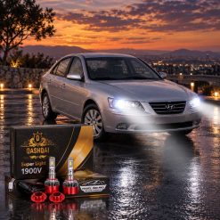 هدلایتMZM مدل قشقایی با پایه H7 مناسب نور بالا سوناتا کد HL651