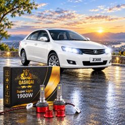 هدلایت MZM مدل قشقایی با پایه H1 مناسب نورپایین آریو کد HL370