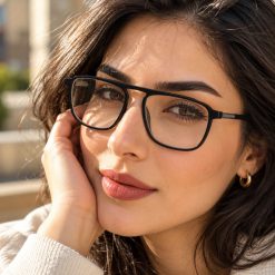 عینک طبی زنانه KOENCB مشکی کد GL202