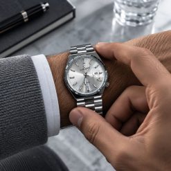 ساعت مردانه کاونت گرد نقره ای (ZZ) کد W1602
