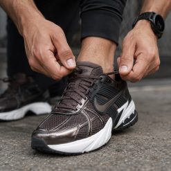 کتونی مردانه نایک V2K Run قهوه‌ای (ho) کد SH107 (x)