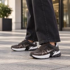 کتونی زنانه نایک V2K Run قهوه‌ای (ho) کد SH106 (x1)