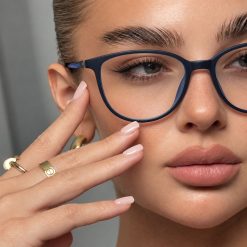 عینک طبی زنانه Ic berlin مشکی تیره کد GL161