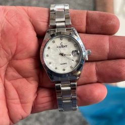 ساعت زنانه کاونت گرد نقره ای صفحه سفید (ZZ) کد W1687 - تصویر 3