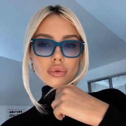 عینک آفتابی زنانه KAPPA آبی فیروزهای کد GL147