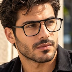 عینک طبی مردانه KOENCB مشکی کد GL202