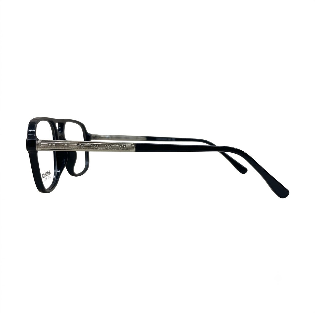 عینک طبی زنانه KOENCB مشکی کد GL203 - تصویر 4