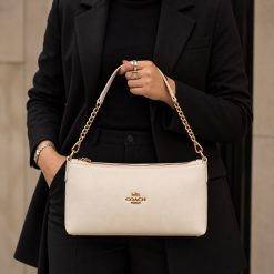 کیف زنانه دوشی کرم کد 527 (x)