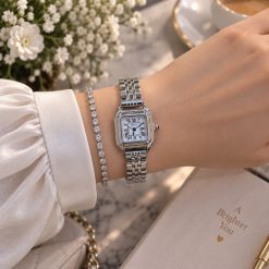 ساعت مچی زنانه فینچی نقره ای صفحه سفید (E) کد W1713