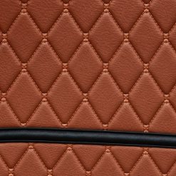 Alternative view of کفپوش پژو 207 TU5 گلدوزی شش بعدی قهوه‌ای مشکی (CH) کد XRN-15266