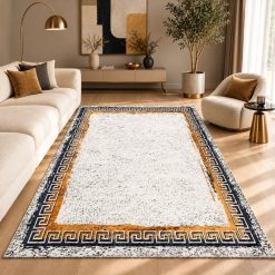 Alternative view of فرش اتاق و پذیرایی مدرن سفید استپ دار (TI) کد 5800SX-L