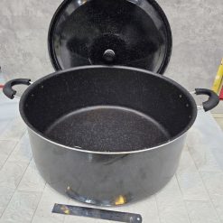 قابلمه تک سایز 50 گرانیتی 45 نفره آذین مشکی (AF) کد LGH100 - تصویر 5
