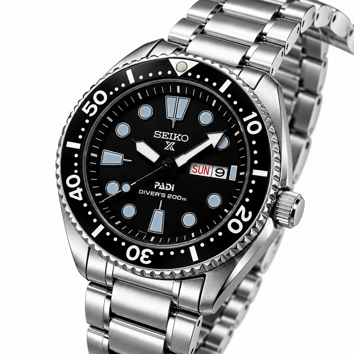 ساعت مردانه سیکو خلبانی سیلور صفحه مشکی (ZZ) W1765 - تصویر 4
