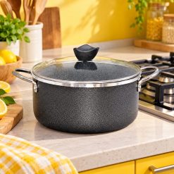Alternative view of قابلمه تک 6 نفره گرانیتی آپادانا مدادی چکشی (AF) کد XMA-15010
