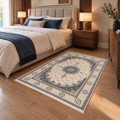 Alternative view of فرش اتاق و پذیرایی کلاسیک استپ دار سفید (TI) کد XRN-5779