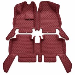 کفپوش فیدلیتی پرایم 5 نفره گلدوزی شش بعدی زرشکی (CH) کد XL-15463M - تصویر 3